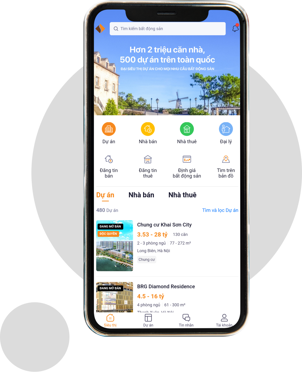 App Bất Động Sản