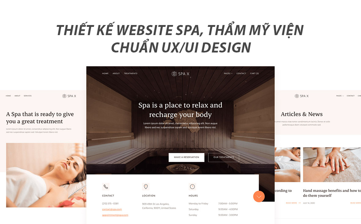 Tại sao nên chọn A Website để thiết kế Website Spa, Thẩm mỹ chuyên nghiệp