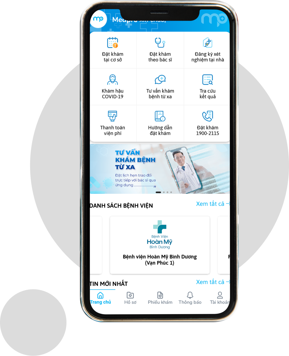 App Y tế, Bệnh viện