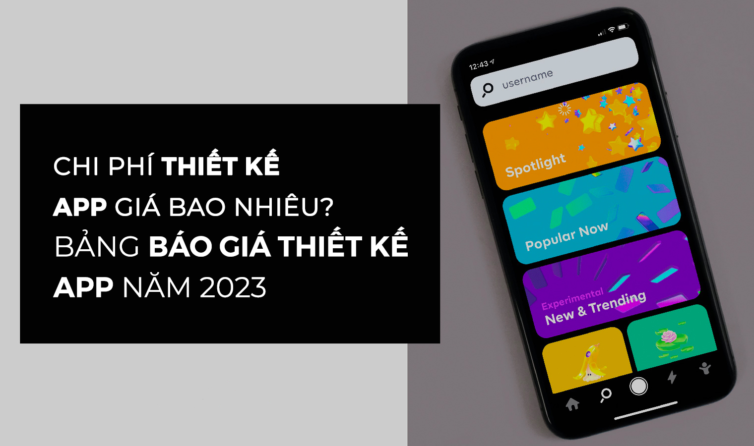 Chi phí thiết kế ứng dụng giá bao nhiêu? Bảng báo giá thiết kế App năm 2023