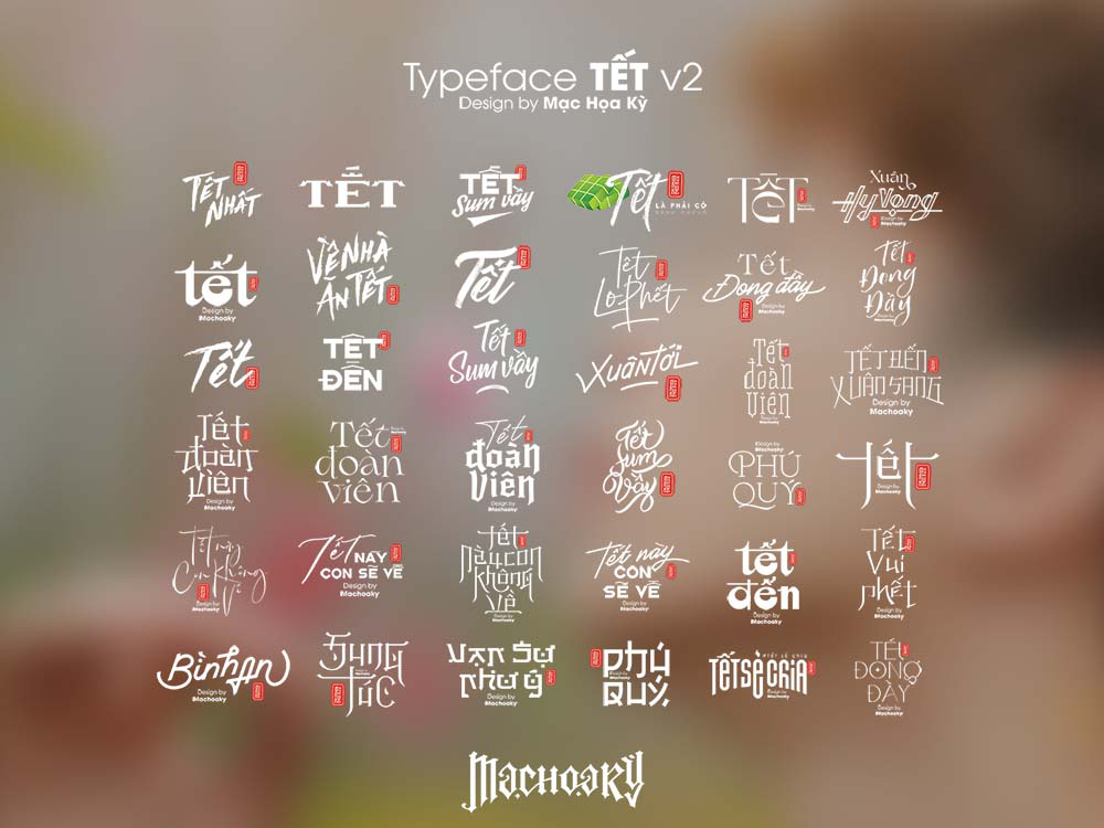 Download TYPO Tết Việt Cực Đẹp Năm 2024