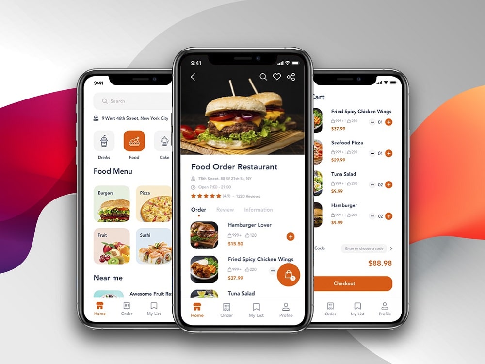 App dành cho khách hàng đặt đồ ăn