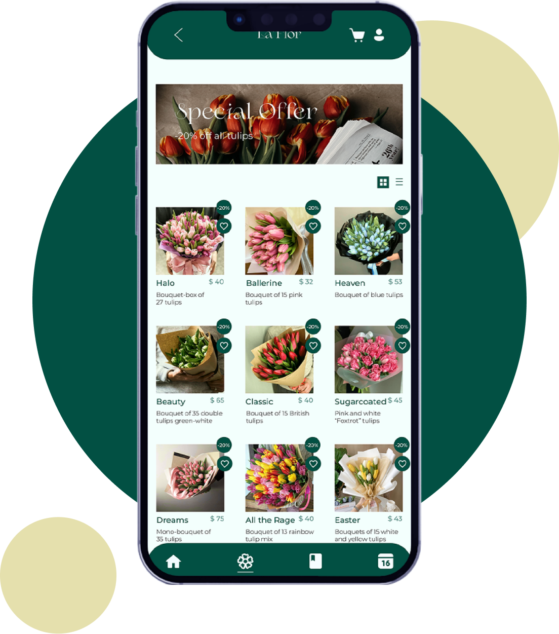 App giao nhận hoa, điện hoa