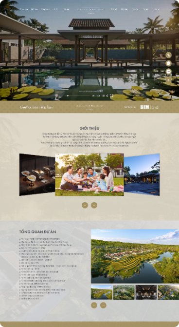 Thiết Kế Website Park Hyatt Phú quốc